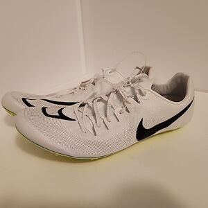 Nike Ja Fly V4 Mens 11 US White Track Spikes Shoes Running Sprinting DR2741-102